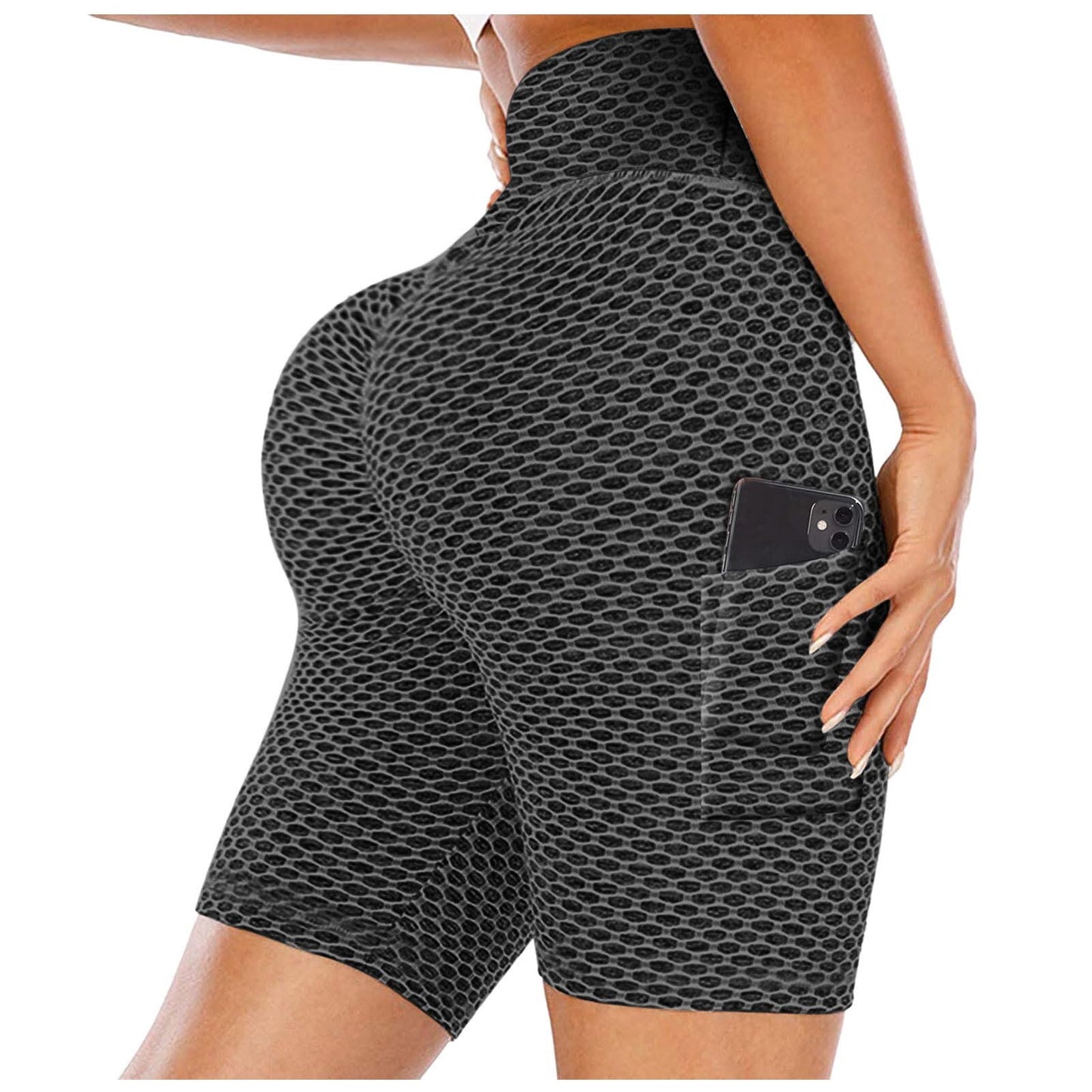 Seamless Sports Shorts For Women Hip Push Up Short Leggings High Waist Gym Yoga Shorts Tummy Control Shorts Lose Weight